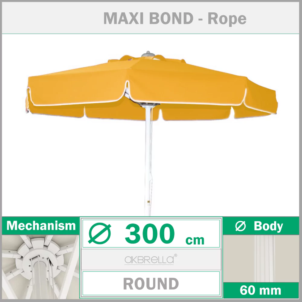 300 Maxi Bond Restaurantschirm