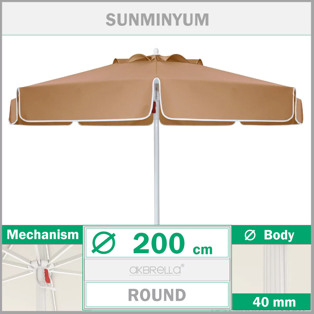 Poolschirm  200 cm Sunminyum