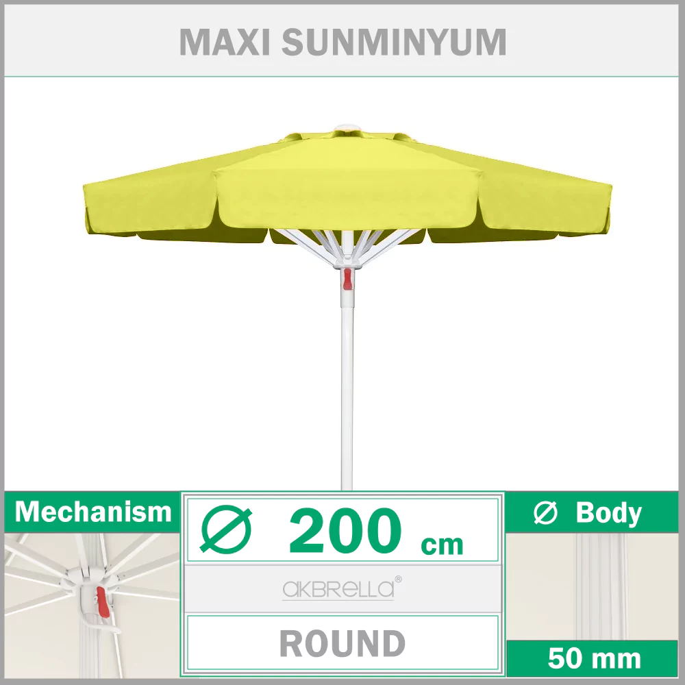 Poolschirm ø 200 Sunminyum Maxi