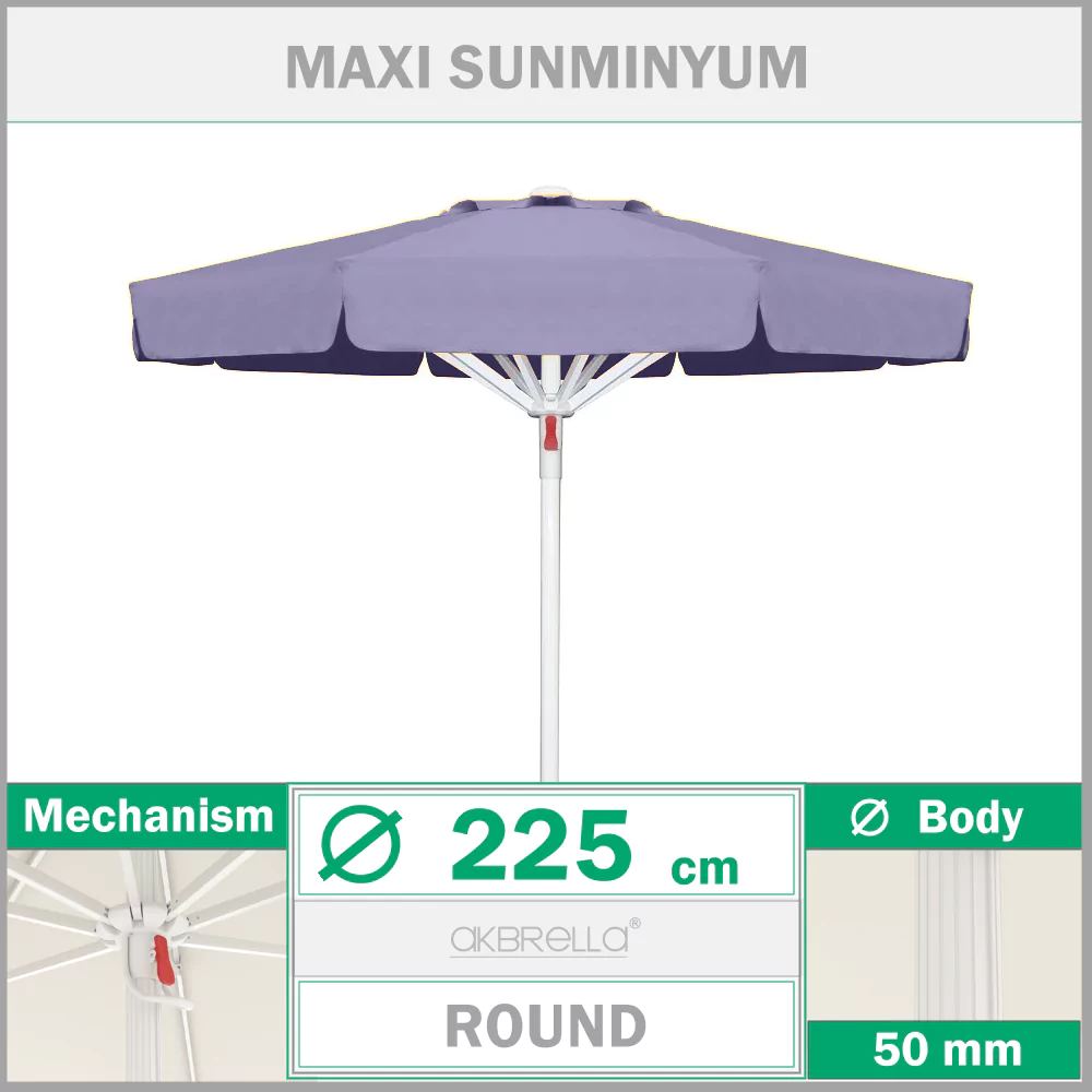 Poolschirm ø 225 Sunminyum Maxi