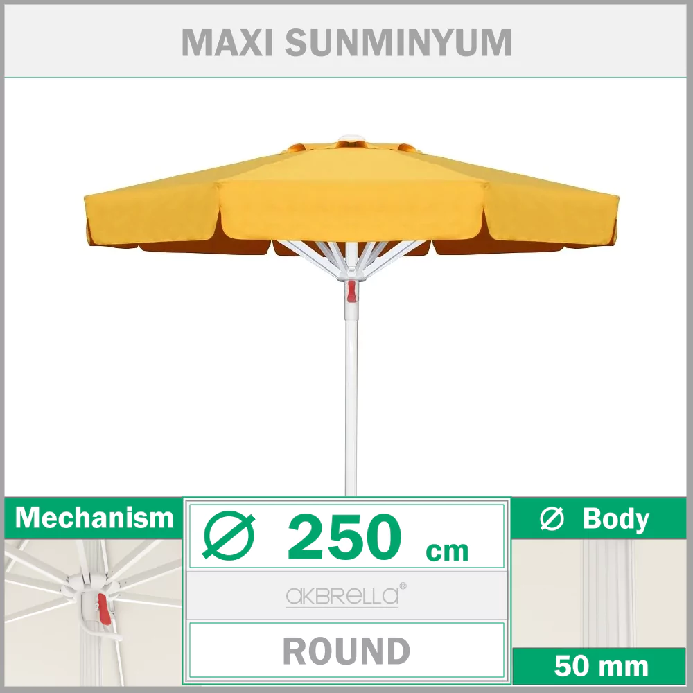 Poolschirm ø 250 Sunminyum Maxi