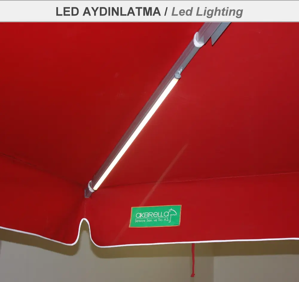 Umbrella led lighting