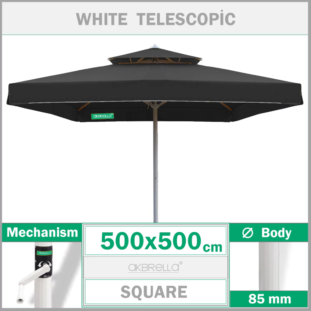 500x500 Ultra teleskopik parapluie