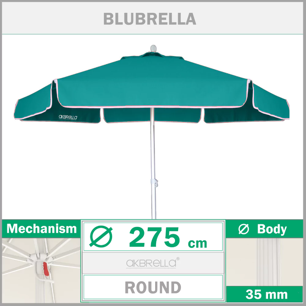 Parapluie de piscine ø 275 cm Brubella