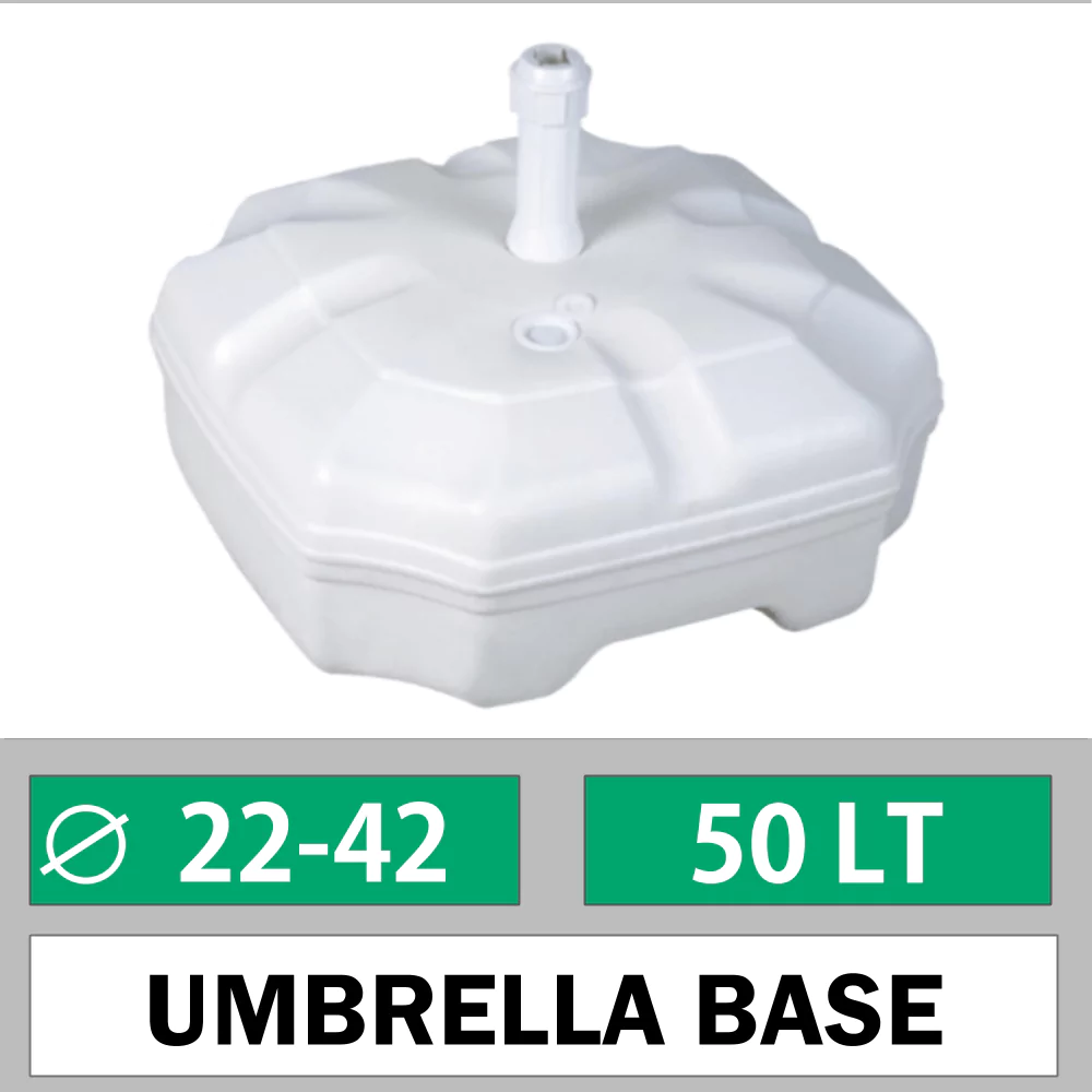 Base de parasol de jardin 50 LT