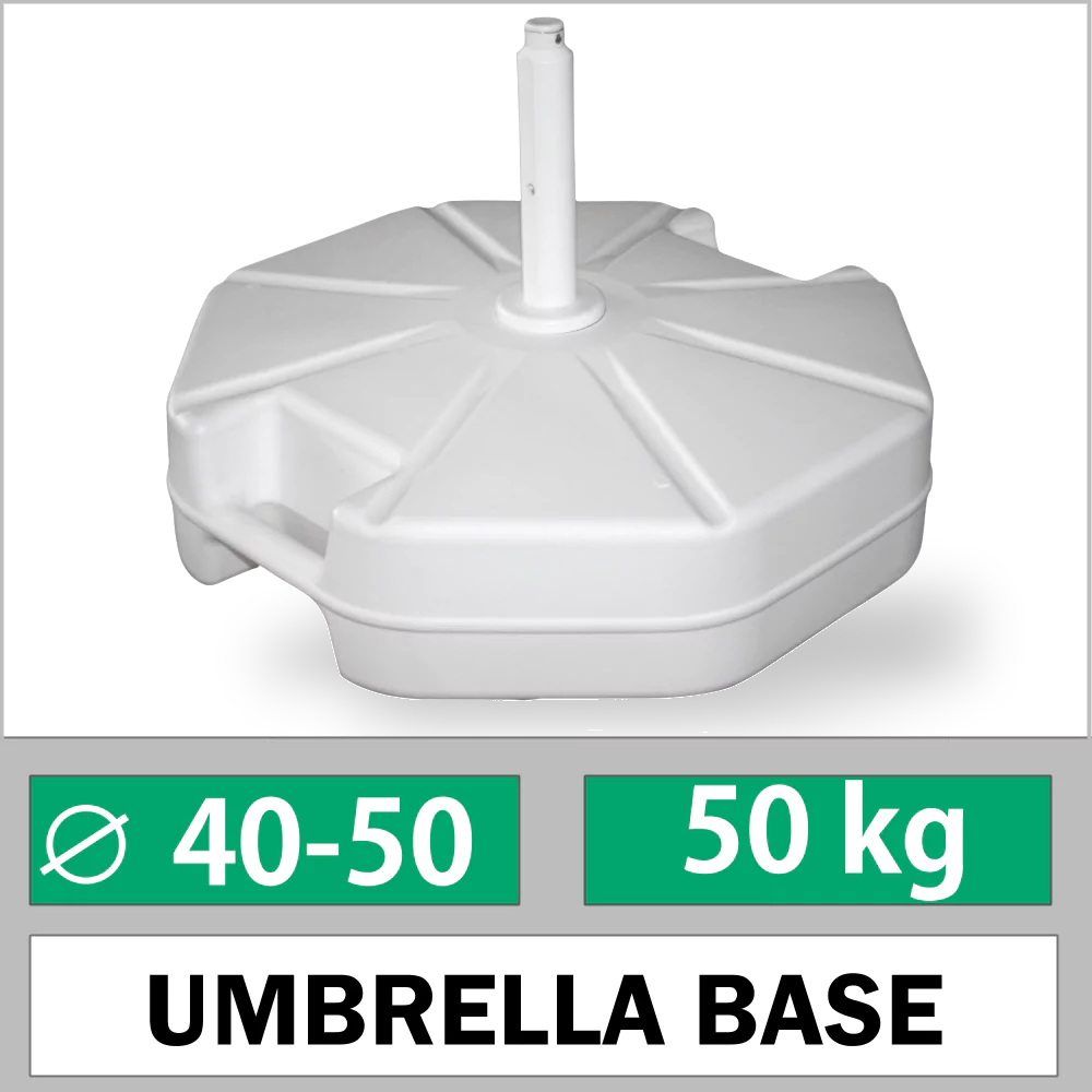 Base de parasol de jardin 50 kg