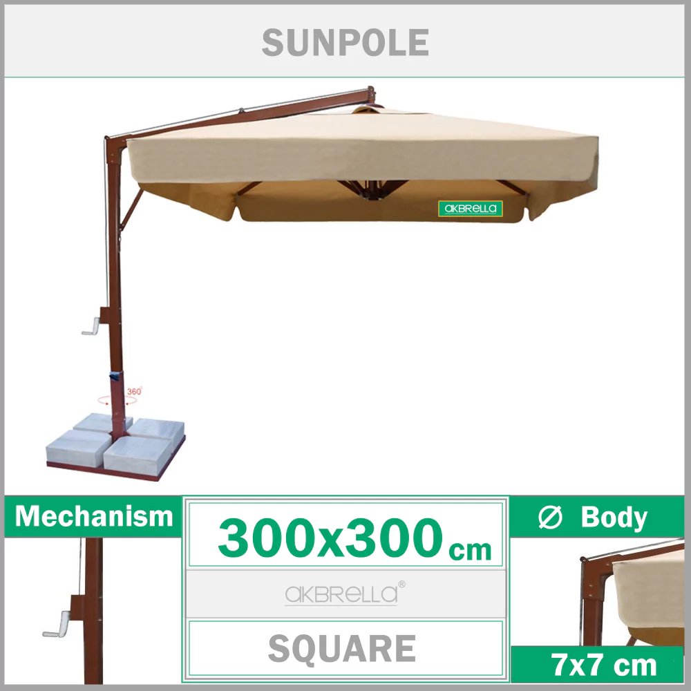 Sunpole parapluie