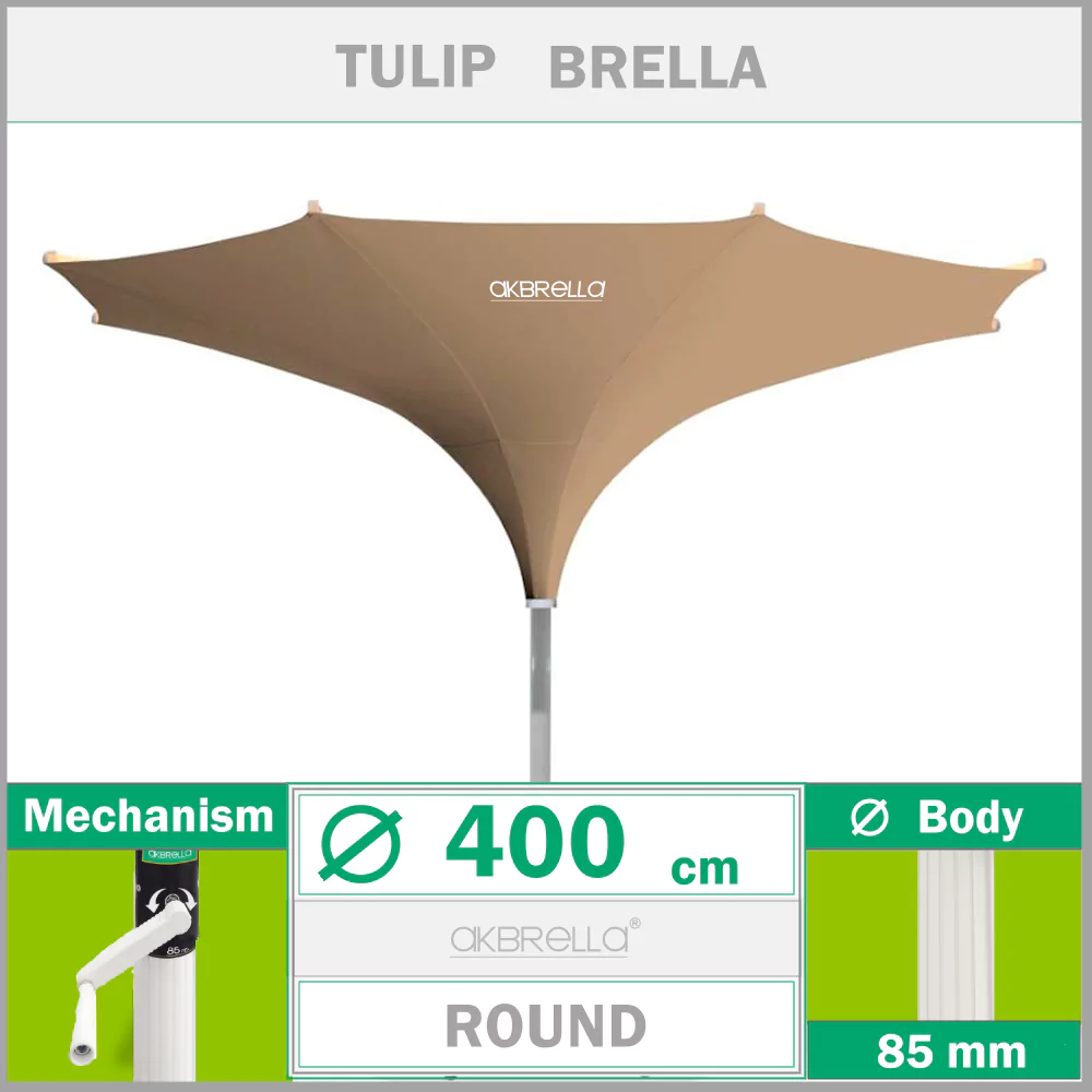 Қызғалдақ қолшатыры 400 cm Tulip