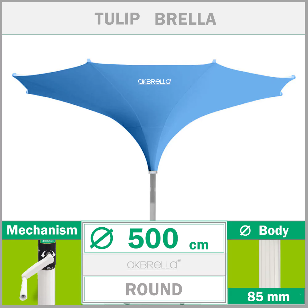 Қызғалдақ қолшатыры 500 cm Tulip